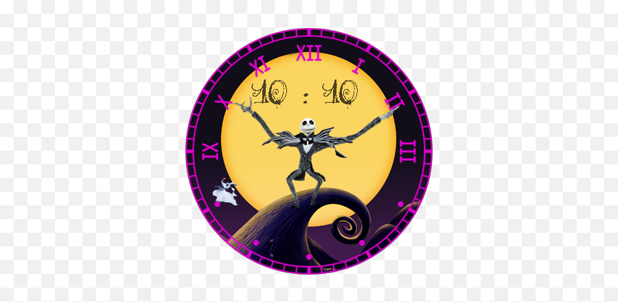 Nightmare Before Christmas Jack - Circle Png,Jack Skellington Png