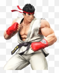 Smash Bros Wii U 3ds Leak Shows Street Fighteru0027s Ryu In - Png