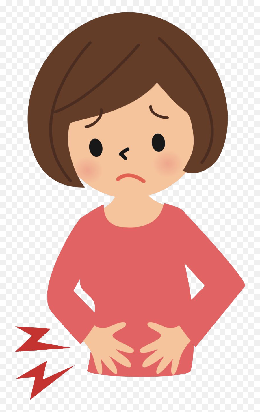 Abdominal Pain Png - Abdominal Pain Clipart,Pain Png