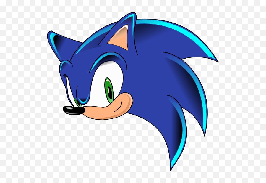 Sonic Head Png Transparent Image - Sonic Head Png,Sonic Head Png