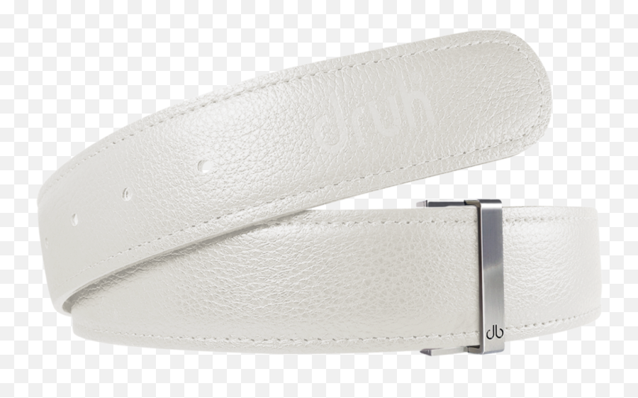 White Full Grain Texture Leather Belt - Belt Png,Grain Texture Png