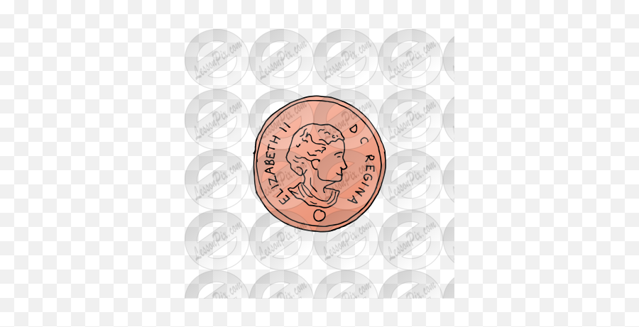 Penny Picture For Classroom Therapy Use - Great Penny Clipart Quarter Png,Penny Png