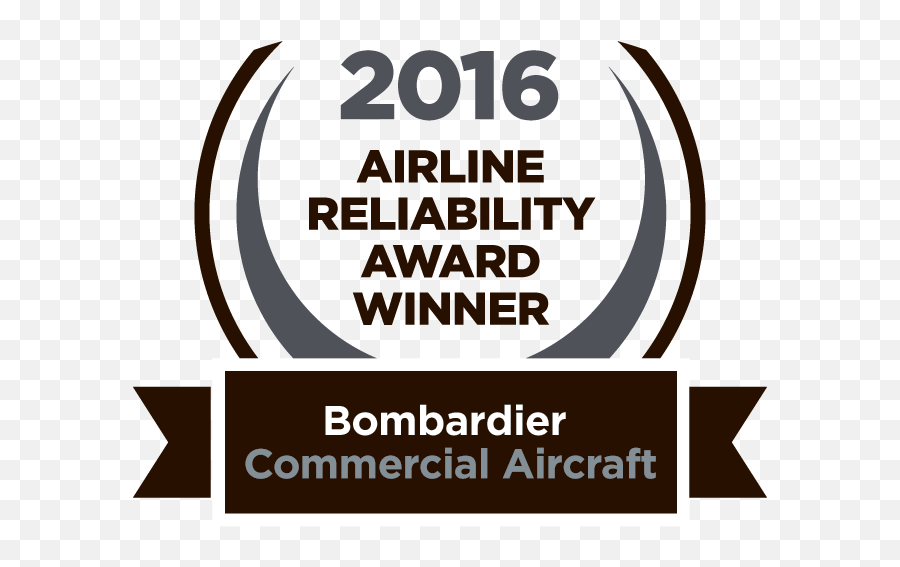Bca - Logo2016airlinereliabilityaward Jazz Aviation Lp Design Png,Bombadier Logo