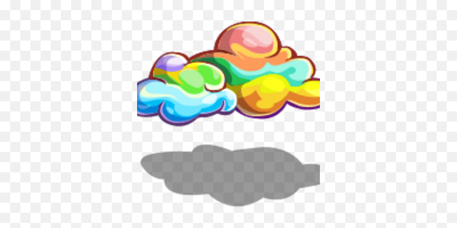 Rainbow Cloud Farmville Wiki Fandom - Art Png,Rainbow Cloud Png