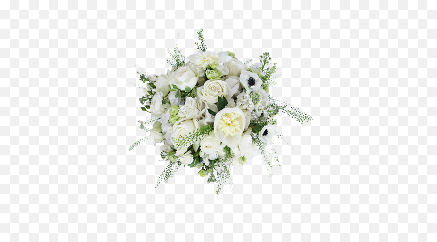 Idealist Romantic Bouquet - White Flower Arrangements Png,Flowers Bouquet Png
