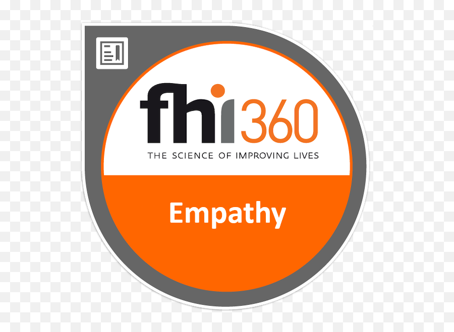 Fhi 360 - Badges Acclaim Fhi 360 Png,Empathy Icon