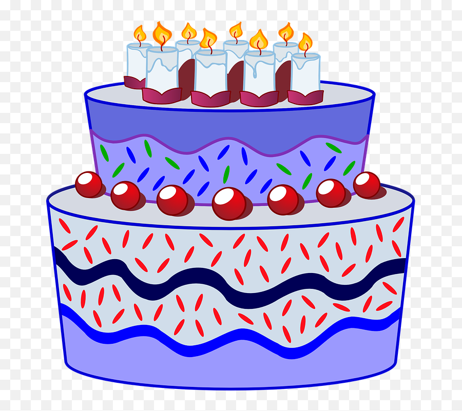 Cake Birthday Candles - Free Vector Graphic On Pixabay Boy Birthday Cake Cartoon Png,Birthday Candle Png