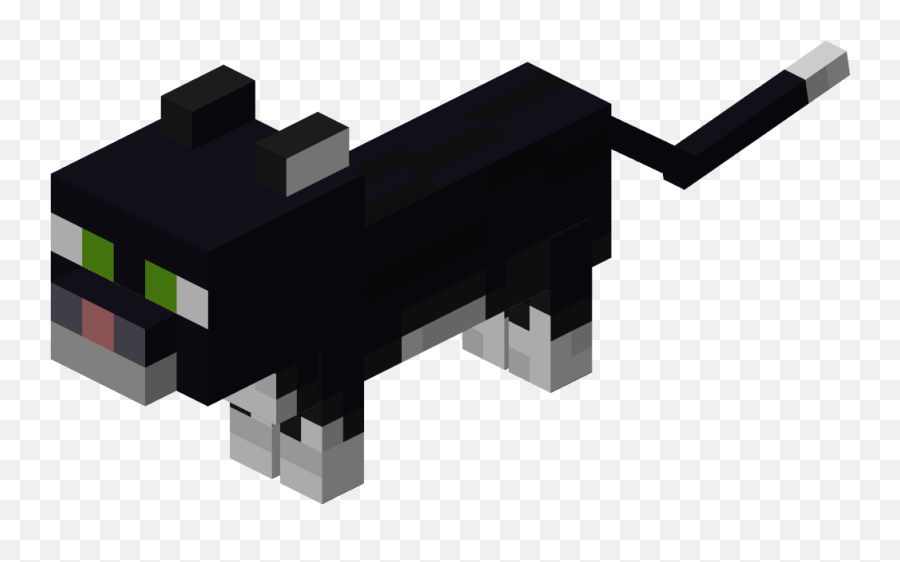 Cat U2013 Official Minecraft Wiki - Gato Preto Minecraft Png,Cat Icon Set