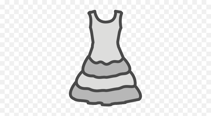 Dress Free Icon Of Clothing Icons Fill Png