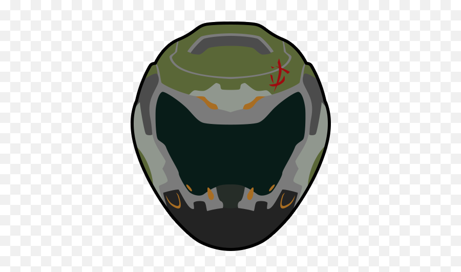 Doom Slayer Helmet - Helmet Doom Slayer Symbol Png,Doom Icon Png