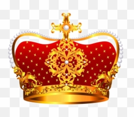 Download King Crown Free Png Image1 - PNG Red And Gold Transparent Background