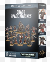 Warhammer 40k - Start Collecting Chaos Marines png