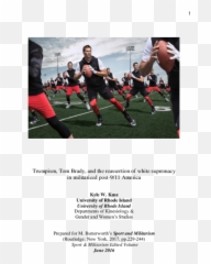 Doc Trumpism Tom Brady And The Reassertion Of White - Football Player png