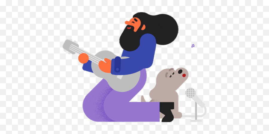 Boy And Dog Rock Out Gif - Bestfriendsforever Buddies Partners Discover U0026 Share Gifs Guitarist Png,Broadcity Folder Icon