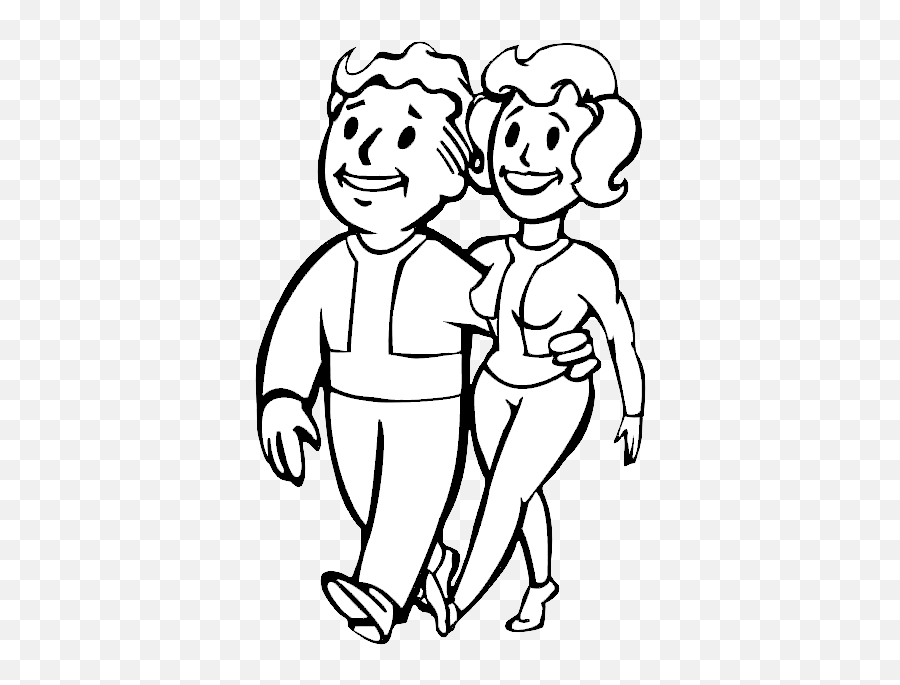 Trickle - Fallout 4 Vault Boy Et Vault Girl Png,Vault Girl Icon