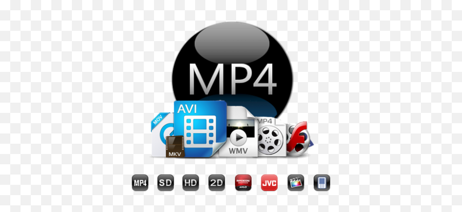 Download Mp4 Free Png Transparent Image And Clipart - Anymp4 Mp4 Converter,Avi Icon