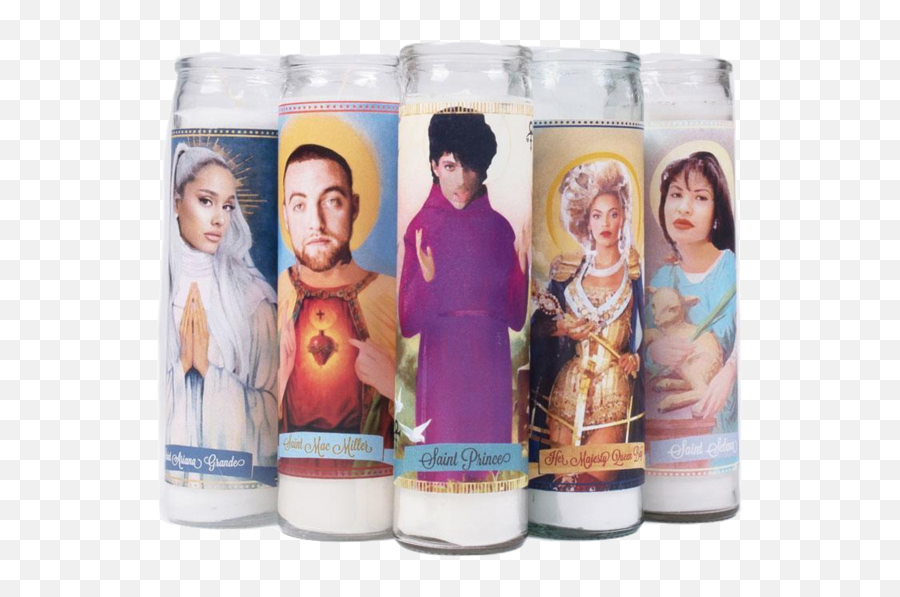 Pop Culture Saint Candles U2013 The Silver Room - Cylinder Png,Muhammad Ali Cultural Icon