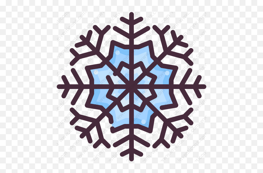 Download Snowflake Vector Icon Inventicons - Cold Stress Png,Snowflake Icon Vector