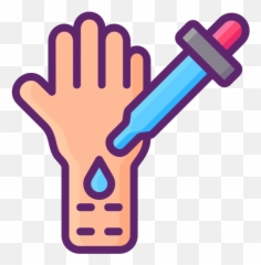 Skin Prick Test - Free healthcare and medical icons Prick Test Icon png