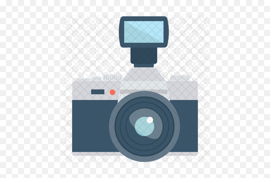 Free Camera Flash Light Icon Of Flat - Mirrorless Camera Png,Camera Icon Flash
