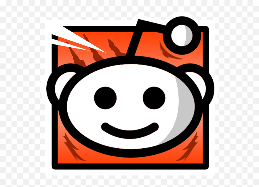 I Donu0027t Know If Anyone Has Done It Before But Made A - Redit Logo No Background Png,Emoji Icon Level 103