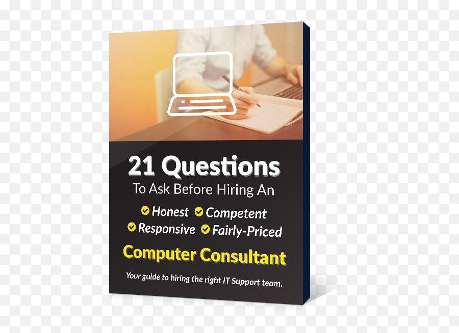 21 Questions A Computer Consultant - Flyer Png,Questions Png