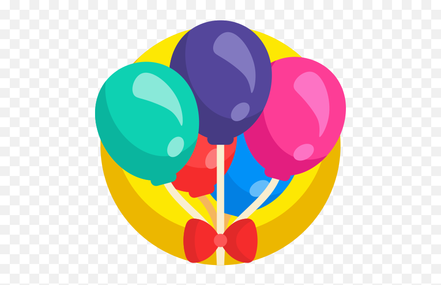 Balloons - Free Birthday And Party Icons Balloon Png,Balloon Icon