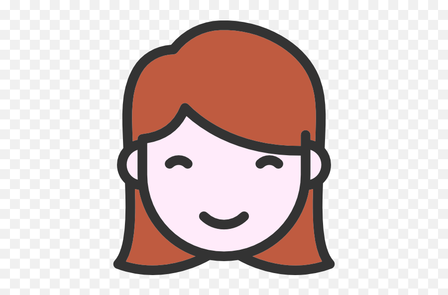 Smile - Free People Icons Girl Face Icon Png,Smiling Mouth Png