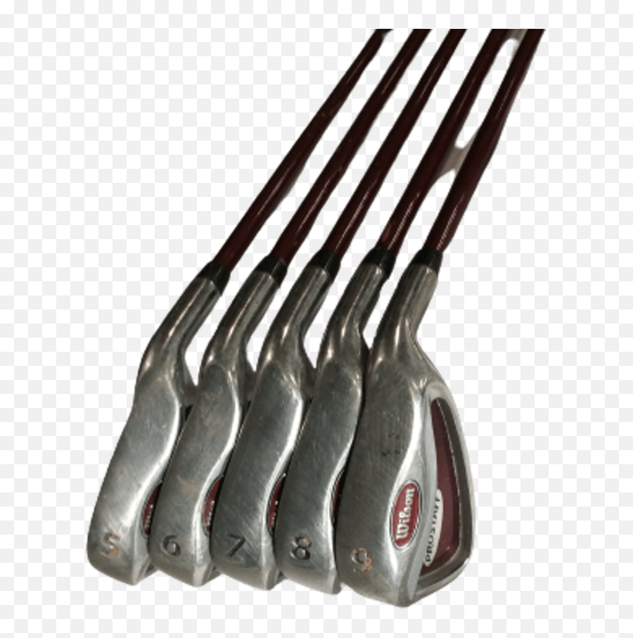 Wilson Staff Midsize Iron Set Stiff 4 - P Sidelineswap Ultra Lob Wedge Png,Prosimmon Icon Tour Golf Clubs