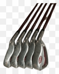 Wilson Staff Midsize Iron Set Stiff 4 - P SidelineSwap Ultra Lob Wedge png