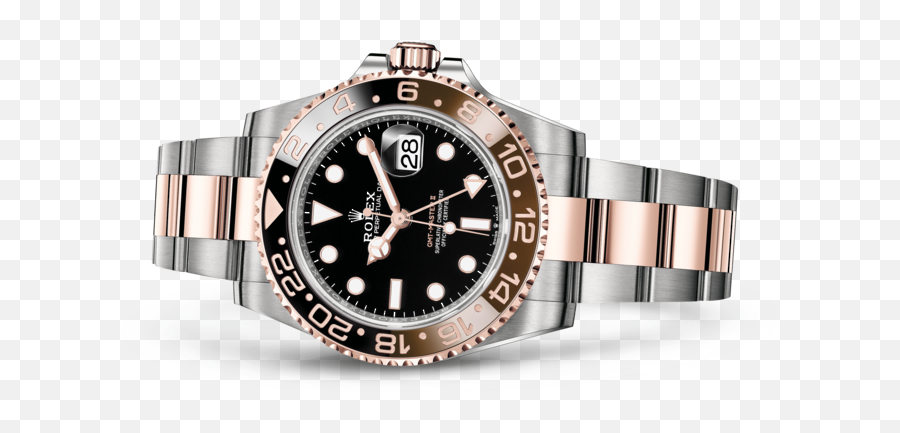 Rolex Gmt - Master Ii In Oystersteel And Gold M126711chnr Rolex Gmt Master 2 Rose Png,Outer Worlds Diamond Icon