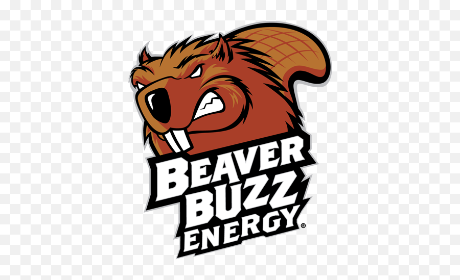 Beaver Buzz - Dam Good Energy Drinks Made With Real Cane Sugar Beaver Buzz Energy Logo Png,Energy Drink Icon