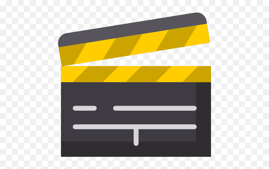 Clapperboard Png Icon - Clip Art,Clapper Board Png