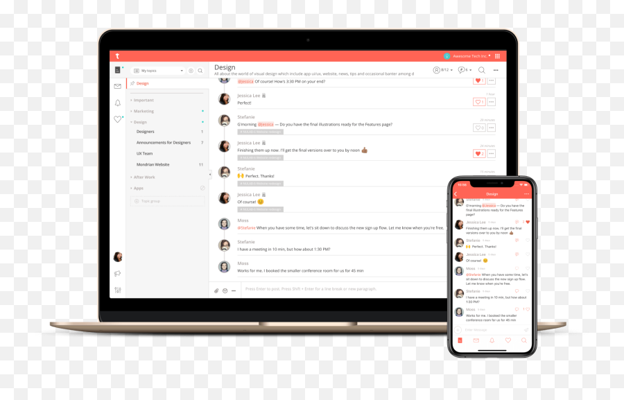 Chat App For Businesses And Teams Typetalk - Logiciels De Partage Et De Communication Png,Chat App Icon