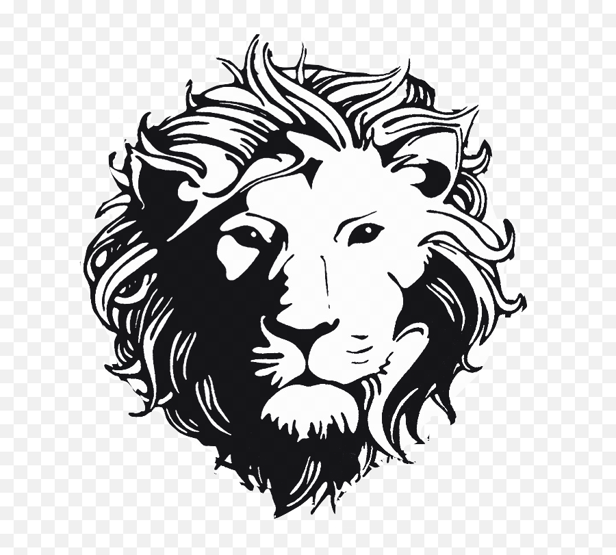 Versace Lion Head Logo 2 By Catherine - Lion Logo Png Hd,Lion Head Logo
