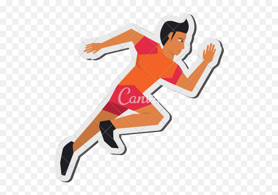 Running Man Icon - Canva Png,Running Man Icon