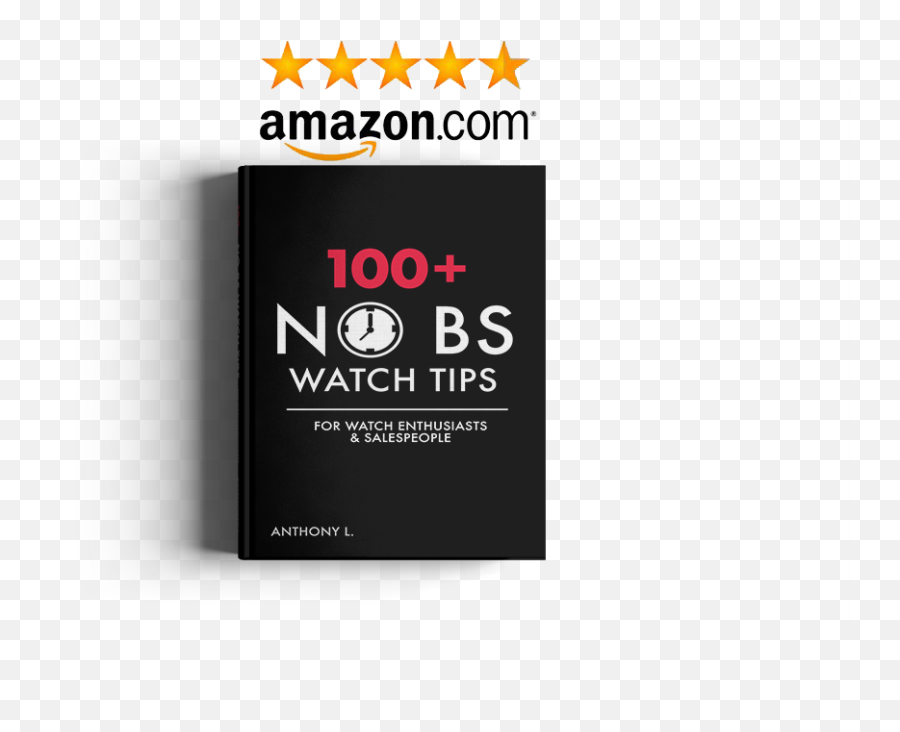 No Bs Watch Tips For Enthusiasts - Amazon Png,Book Cover Png