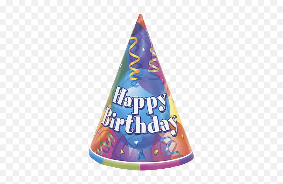 Happy Birthday Party Hat Png Image - Happy Birthday Party Hats,Party Hat Png