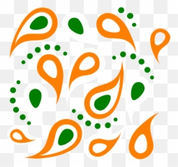 Library Of Paisley Flower Clip Art Transparent Png Files - Vector Bandana Pattern Png,Paisley Png