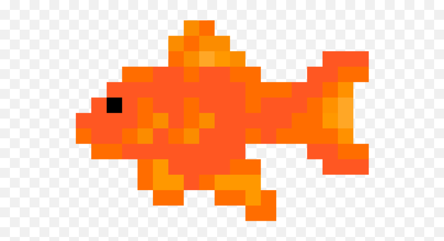 Pixel Art U2014 Oliver Stringham Png Cartoon Fish Transparent Background