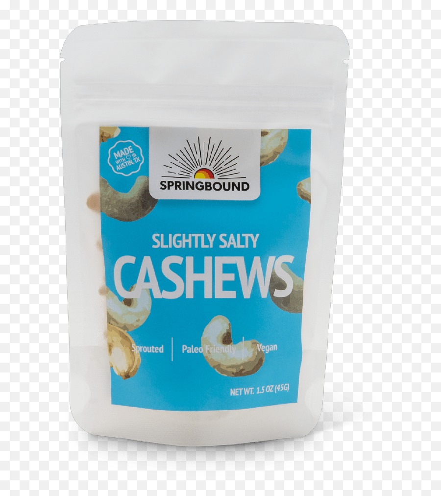 Springbound Nutz - Slightly Salty Cashews Kitten Png,Cashew Png