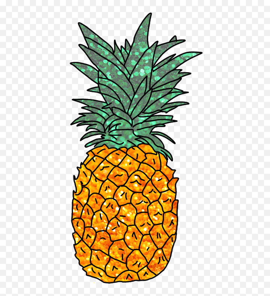 Pineapple Cartoon Png Picture 495983 Clipart Fancy - Aesthetic Stickers Png,Pineapple Clipart Png