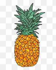 Pineapple Cartoon Png Picture 495983 Clipart Fancy - Aesthetic Stickers Png