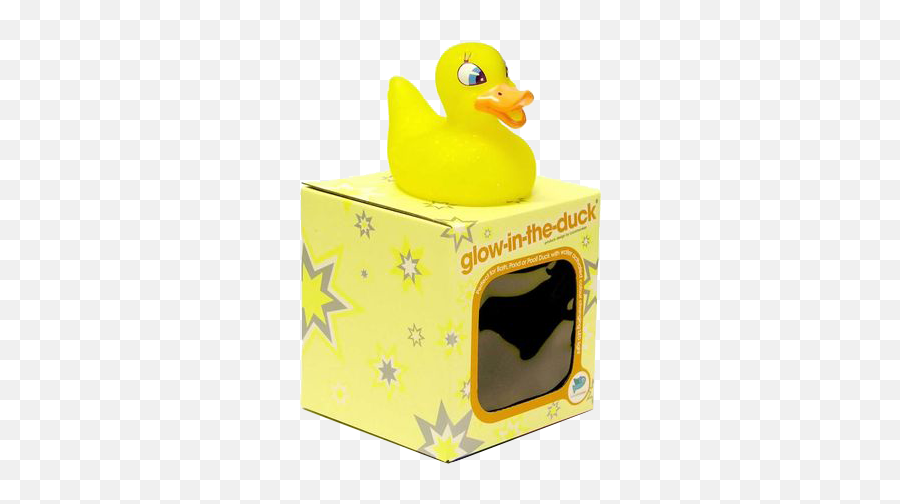 Glow - Intheducks Yellow Rubber Duck Bath Toy Png,Rubber Duck Png