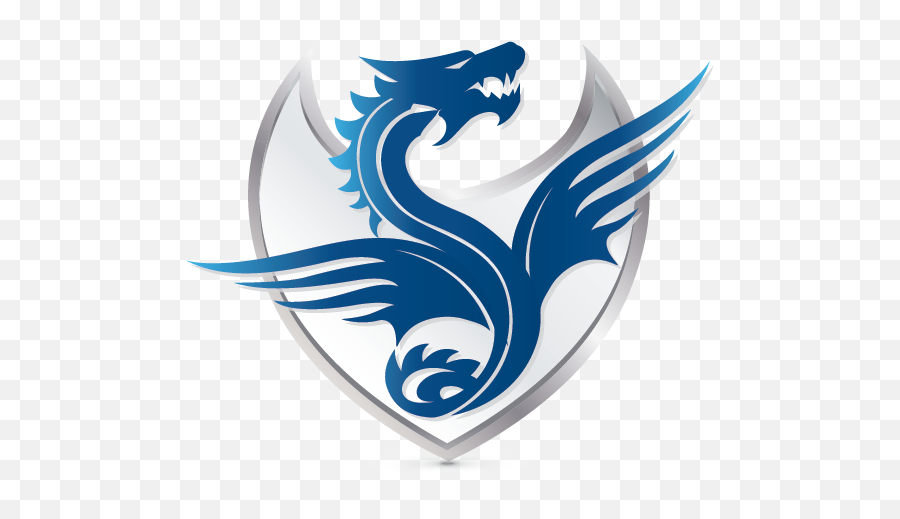 Dragon Logo Maker - Blue Dragon Logo Png,Dragon Logos