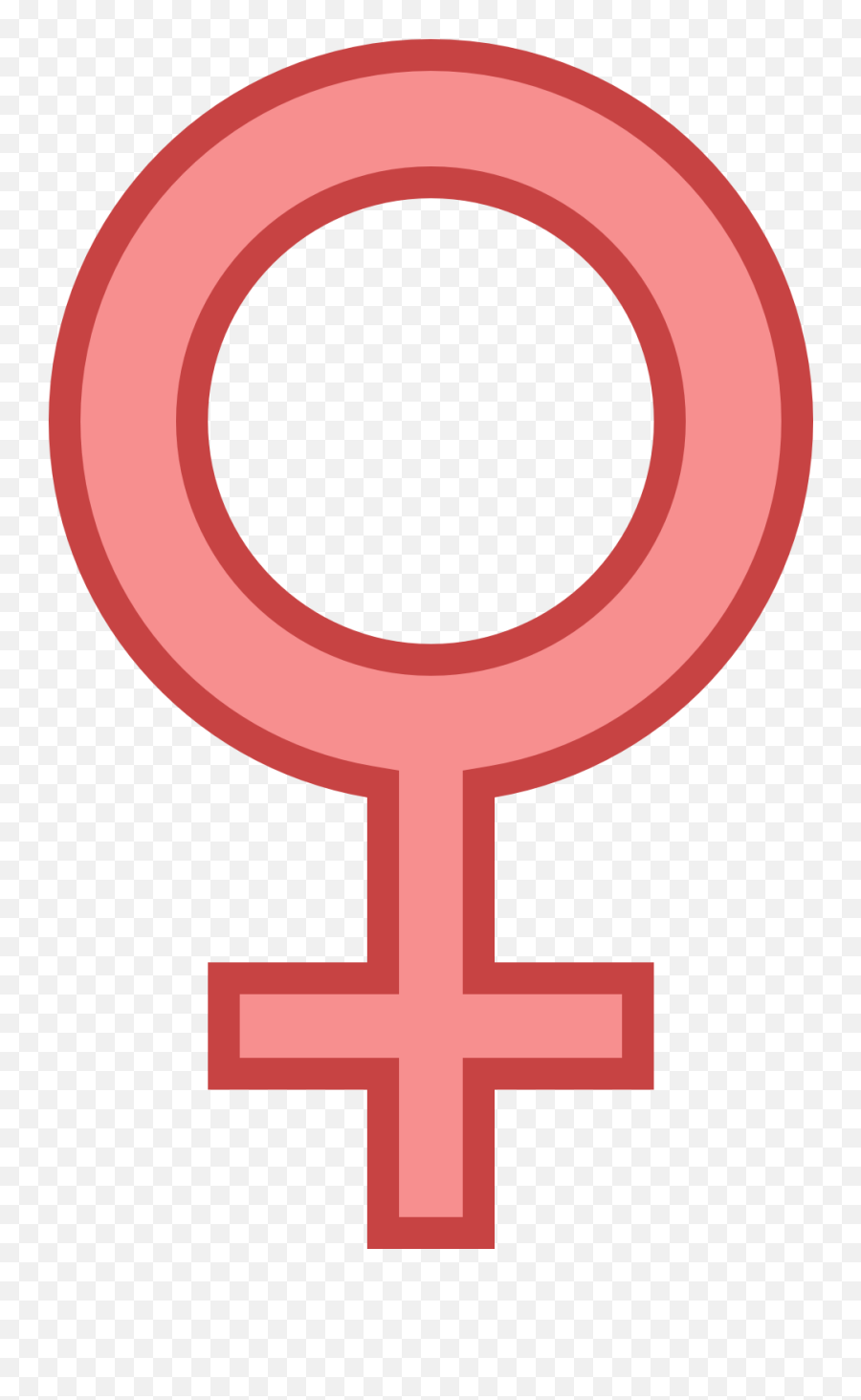Female Gender Sign Png Clipart - Transparent Background Female Symbol Transparent,Gender Png