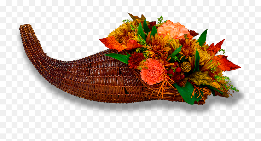 Floral Cornucopia Png Image - Bouquet,Cornucopia Png