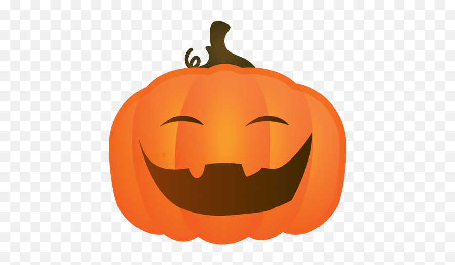 Laughing Halloween Pumpkin - Transparent Png U0026 Svg Vector File Transparent Halloween Pumpkin Vector,Squash Png