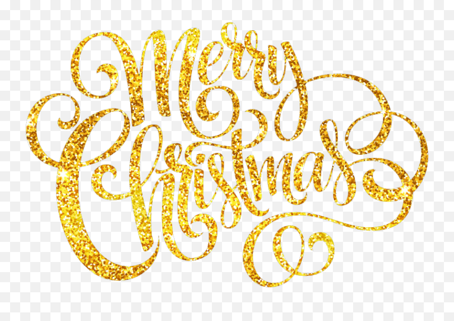 Graphics Merry Christmas Clipart - Feliz Natal Dourado Png,Merry Christmas Transparent Background