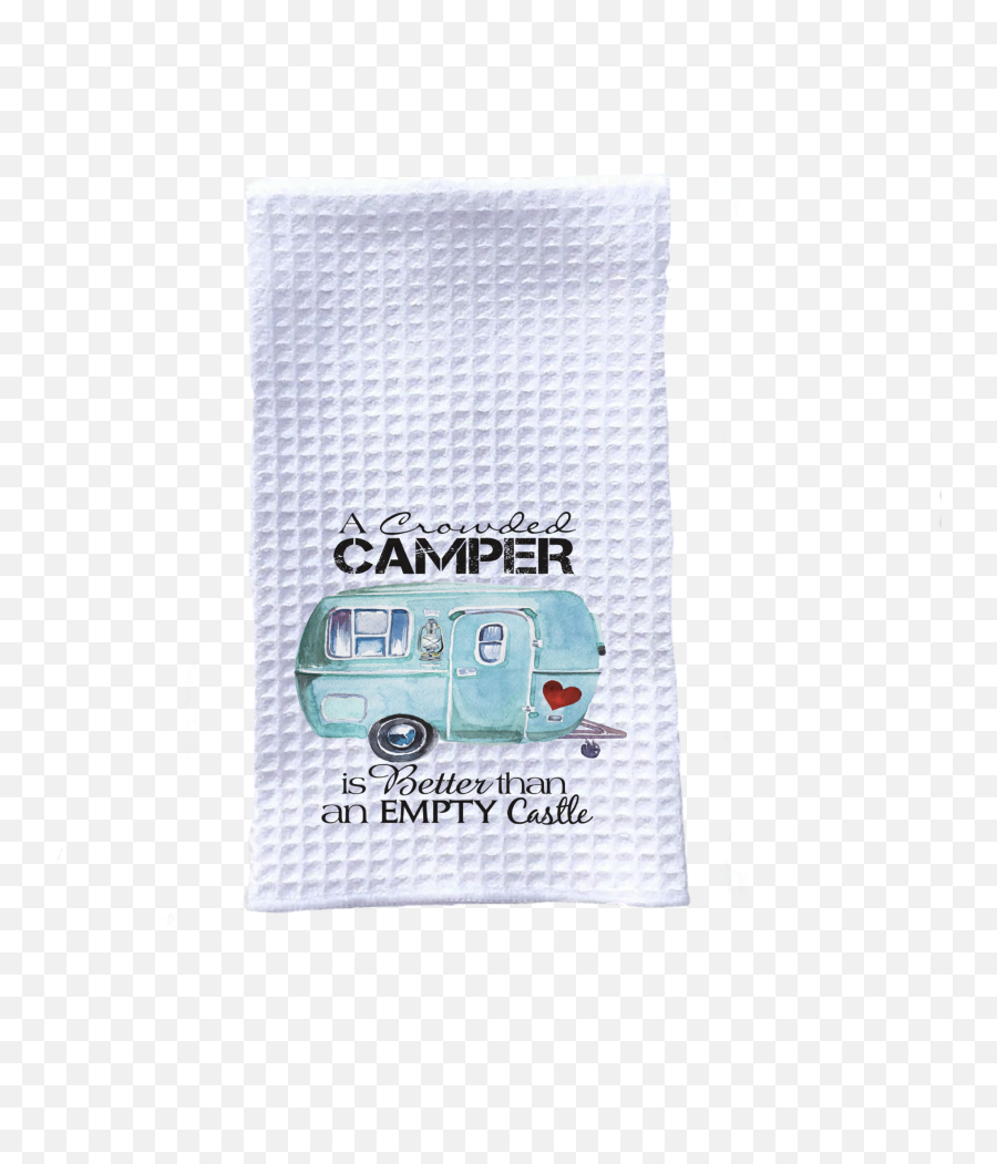 Download Kitchen Towel Camping Crowded Camper Trailer - Volkswagen Type 2 Png,Camper Png